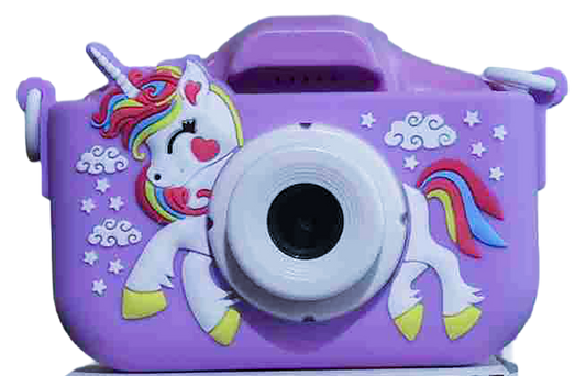 Unicorn Kids Digital Camera with Music, Games & Video - Purple