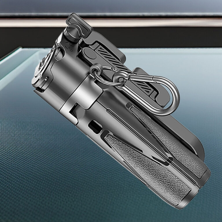 Mini Bluetooth Foldable Tripod Stand with Detachable Selfie Remote – Adjustable Aluminum & ABS Phone Holder, Extendable 4.5" to 15"